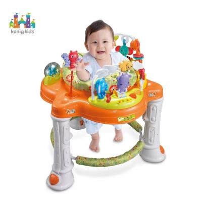 China Baby Walker With Music Konig 2020 Kids Kids Hot Sale Music Baby Bouncer Rolls Jumper Activity Toys Multifunctional Baby Walker for sale