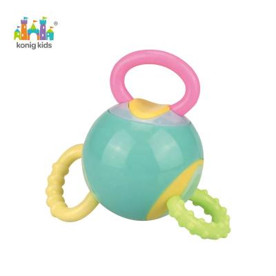 China Soothing 2020 New Konig Kids Wholesale Chews Cute Food Grade Sensory Twist Gum Ball Toy Infant Baby Teether for sale