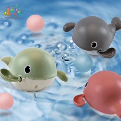 China Water Spray Tool Konig Kids 2022 New Arrivals brinquedo de banho Para Bebes Other Baby Toys Bathtub Wind Up Bath Toy Animal Turtle Whale Toys for sale