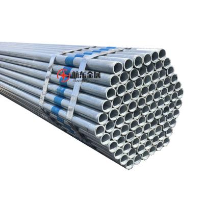 China High quality liquid pipe hot dip galvanized steel pipe and galvanized iron pipe price per ton for sale