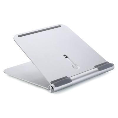 Cina supporto ergonomico piegante di alluminio di larghezza 14Inch Macbook di 250mm regolabile in vendita