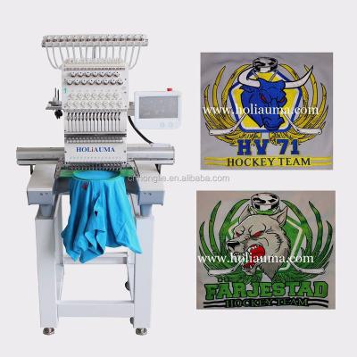 China 2017 tajima embroidery machine chain stitch single head computerized embroidery machine 15 wildly used needles 360*560mm for sale