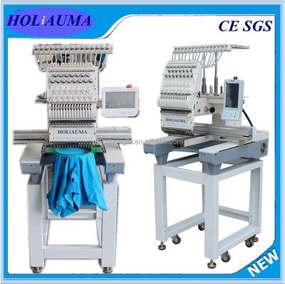 China Hat /flat /logo/garment like single main T-shirt emboridery China HOLiAUMA embroidery machine factory embroidery machine price for sale for sale