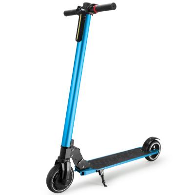 China 24V Affordable Unisex 200W 6' 5 Inch 7.7Kg Electronic Electric Scooter Lightweight E EScooter Scooters For Teenagers for sale