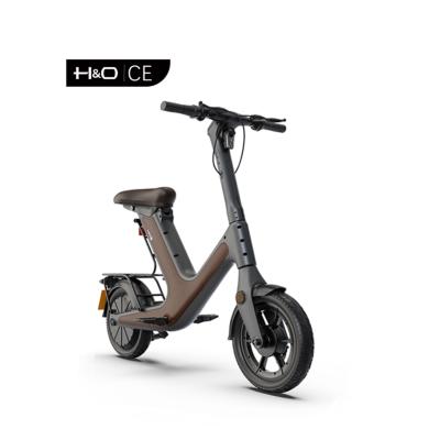 China Europe European Unisex Wholesale 500w Warehouse 14 Inch Electric Bicycle Moped Electric Bicycle E-Bike Ebike for sale