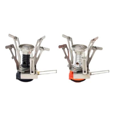 China Folding Manual Outdoor Portable Stove Gas Glamping Single Burner Camping Stove for sale