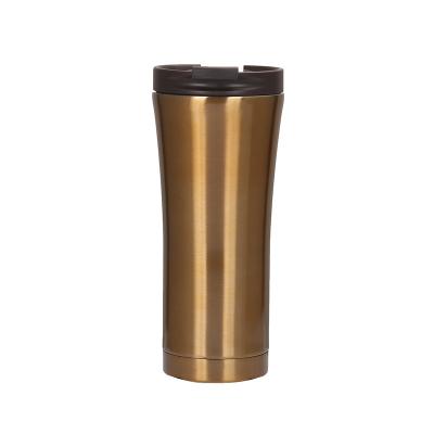 China Sustainable Promotional 500ml Stainless Steel Coffee Vacuum Insulated Thermos Mug Travel Mug for sale