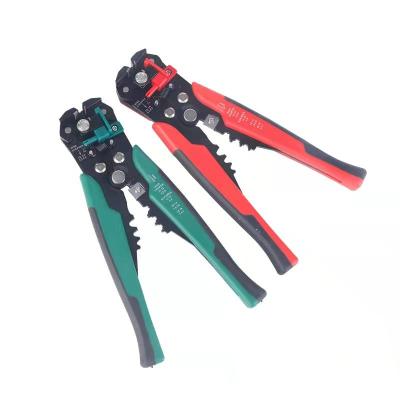 China Multifunctional Automatic Wire Pliers Stripping Cutter Crimping Crimping Peeler Forceps Cable Tools Pliers Wire Stripper for sale