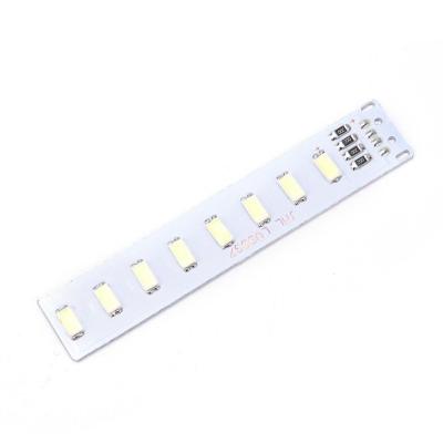 Chine 8 SMD ont mené le plat en aluminium de source lumineuse de rectangle de short de carte de carte PCB pour l'éclairage d'USB à vendre