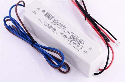 China LPV-35-24 36W 1.5A 24V LED Input des Stromversorgungs-wasserdichter lokalisierter Plastikip67 90~264VAC zu verkaufen