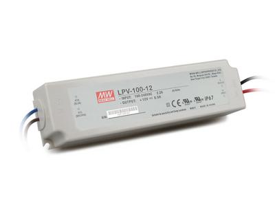 중국 단 하나 산출 운전사 LED AC-DC LPV-100-12 100W 12VDC Meanwell 불변의 것 전압 판매용