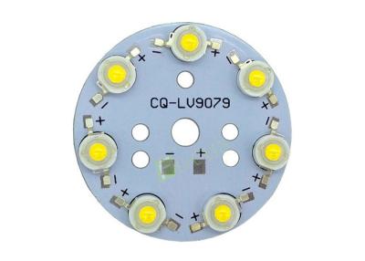 China 7 LEDs High Power Surface Mount Pcb Assembly , Led Pcb Plate With Aluminum Base Board for sale