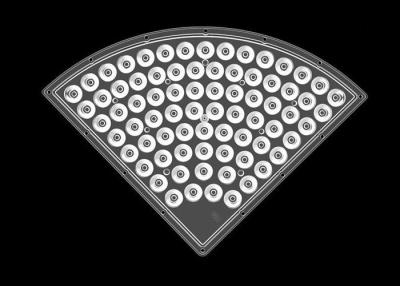 China Special Shape Custom Led Light Lens Reflector , LED Strip Lens D235*H9.4mm PC Material for sale