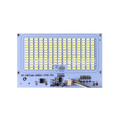 China Solar LED Flood Light Panel High Power Led Module With Battery Volume Display Function for sale