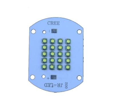 China O CREE XP-G conduziu o branco morno do PWB 10000LM 30-38V 3A do alumínio dos componentes da luz de rua à venda