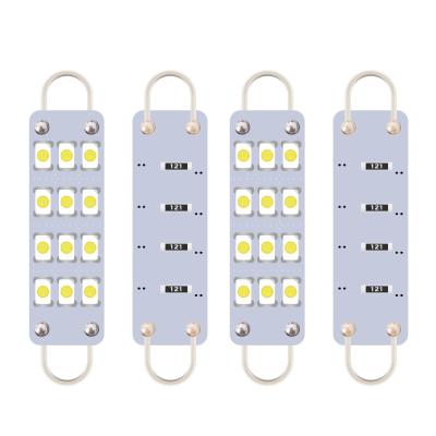 China Car Automotive Led Bulb Pcb Board Reading Lamps Beads 6000K 100LM 12V Accessories for sale