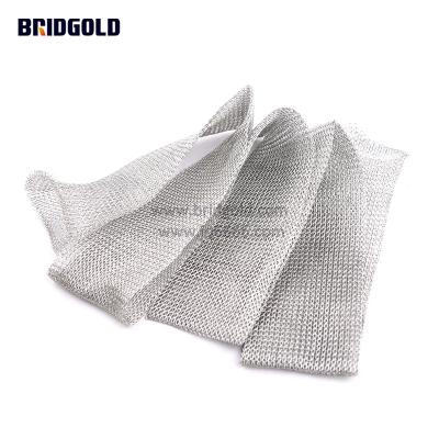 China Copper Knitted Tinned Copper Wire Mesh 100mm Width Per Filter Mesh Pest Control Low Price for sale