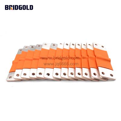 China Flexible Copper Power Mechanism 15mm*2mm Busbar Felxible Copper Laminated Copper Busbars for sale