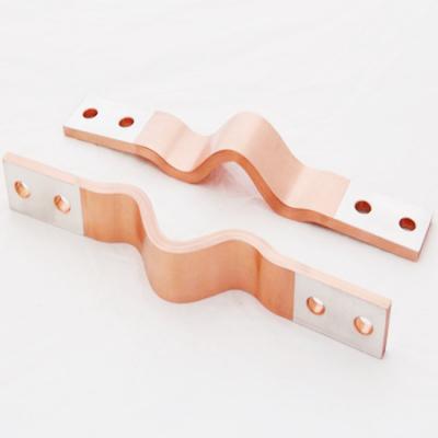 China For Factory Electrical Bare Flexible Flexible Connection Supplier Fluctuating Custom Copper Shunt Price for sale