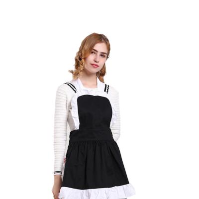 China Traditional White Lace Apron Floral Lace Apron Dress With White Lace Apron Kids for sale