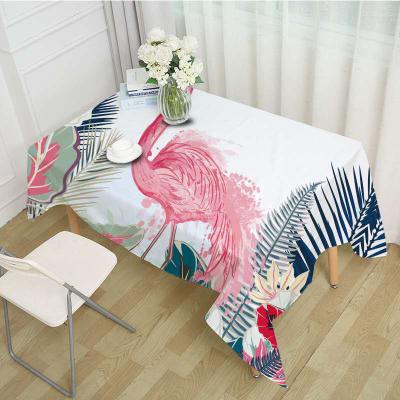 China Factory Price Rectangular Table Cloth Waterproof Polyester Table Cloth Polyester Table Cloth for sale