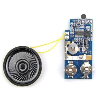 China Greeting Card Sound Voice Recorder Module Chip Recordable Music Module Chip Sound Greeting Card For Birthday Gift Vouchers for sale