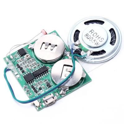 China USA customized usb mp3 module music sound record chip for toys for sale