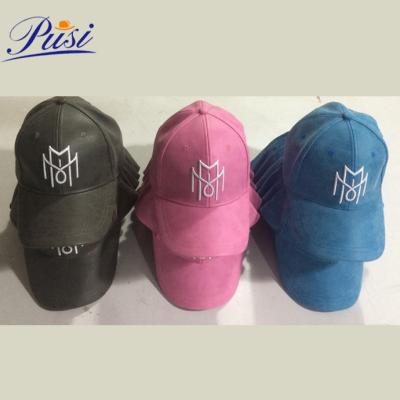 China JOINT custom logo men's leather baseball cap white/bursh PU leather baseball cap with 3D embroidery logo wholesale for sale