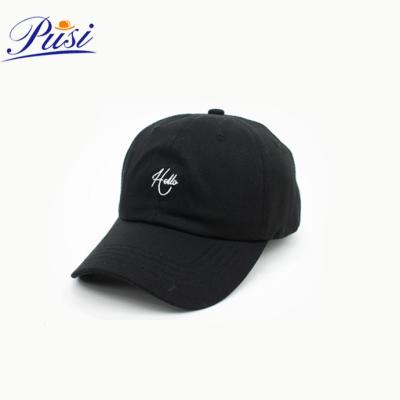 China Fashion COMMON Style Baseball Cap 100% Unstructured Cotton Twill Dad Hats for sale