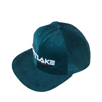 China Fashion Design 5 Panel Corduroy COMMON snapback hat with embroidery your brand shape hat factories in china corduroy hat hats for sale