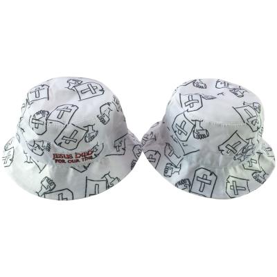 China COMMON free sample print custom outdoor bucket hat with your own brand high quality reversible bucket hat men ladies hat wholesale for sale