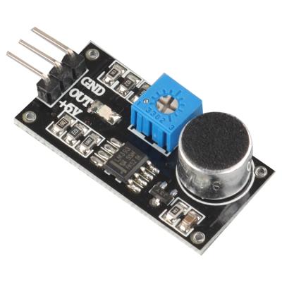 China Microphone Sound Sound Voice Module LM393 Sensor Sensitivity Microphone Sensor Microphone Sound Pickup for sale