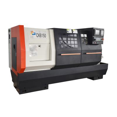 China Swiss Hotels Type CKNC6150 CNC Lathe Hobby Lathe Mini Flat Bed CNC Lathe With Good Price for sale