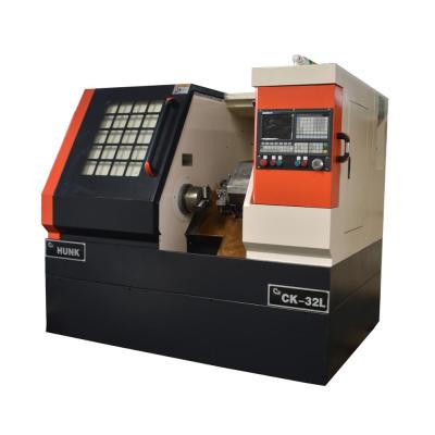 China Educational Machinery Repair Shop Mini CNC Lathe Tools CK32 CNC Milling Machine Price With Automatic Lubrication for sale