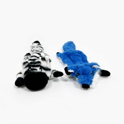 China Viable Interactive Dog Toy Aggressive Chewer Squeaky Chew Animals Bite Resistant Stuffed Dog Stuff Plush Activity Toys For Pet for sale