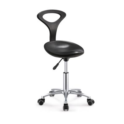 China Leather Modern ESD To Make ESD Chairs / Hot Sale Swivel Chromed Base PU Foam Anti-Static Chair / High Quality Lab Chair for sale