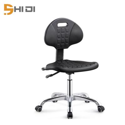 China (Height)Adjustable Lab Clean Room for Office and Hospital PU Foam Chair ESD Stool Cleanroom Chair Anti-Static ESD Chair for sale