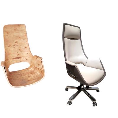 China Factory Modern Custom Bent Wood Curved Plywood For Office Chair for sale