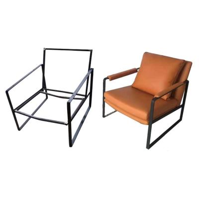 China Best Product Customized Modern Modern Furniture Frame Powder Coating Metal Chair Frames For Leisure Chair for sale