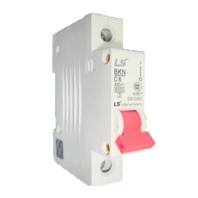 China BKN C6 400V 1P Plastic Mini Circuit Breaker for sale