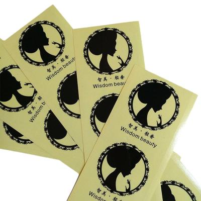 China Plate Manufacturers Wholesale Custom Printing Self Adhesive Packaging Labels Gold Electrocasting 3D Labels Transfer Nickel Stickers for sale