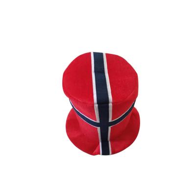 China Fashion Comfortable Flag Hat Worldcup Flag Fans Commemorate Carnival Fan Football Cheering Hat for sale