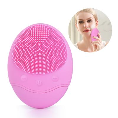 China Wholesale Mini Washing Machine Waterproof Cleansing Detergent Filling Cleaning Tool USB Exfoliators Silicone Facial Massager Brush Skin Care Tool for sale