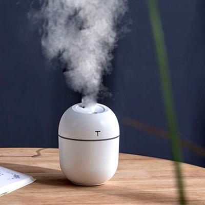 China Home Office 220ml Ultrasonic Humidifier Usb Therapy Air Humidifier Essential Oil Diffuser With Night Light for sale