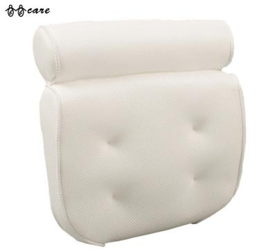 China BBCare Sustainable Bath Pillow Spa Tub Pillow with 4 Suction Cups, Head, Neck, Back and Shoulder Support Bath Rests for Hot Tub for sale