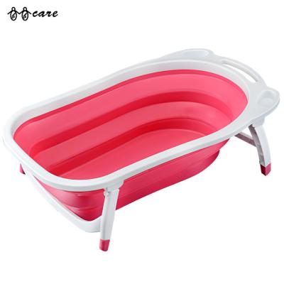 China BBCare Sustainable Folding Baby Bathtub For Newborn Infant for sale