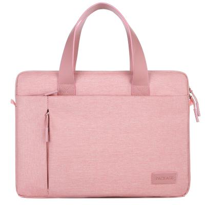 China Remoid Oxford Women's Laptop Waterproof Portable Waterproof Pink Messenger Bag Ultrathin 15 Inch Laptop Handbags for sale