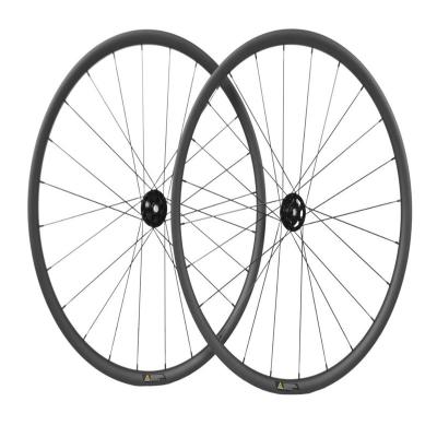 China TB260 Mountain Bikes 25mm Depth 28 Width Depth 28 Width Road Bike 700c Bike Wheels Tubeless Carbon Fiber Wheel Set for sale