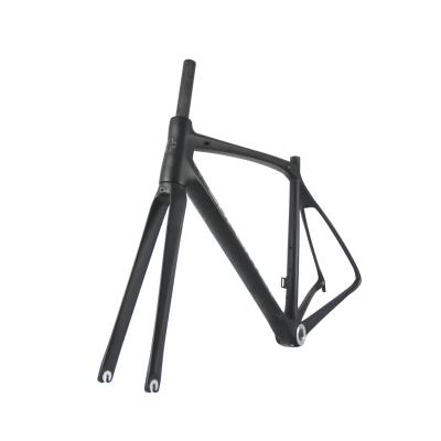 China Carbon Fiber 895 Bb92mm Pressed One Ok Bicycle Frame Frame Road Carbon Fiber Bicycle Frames for sale