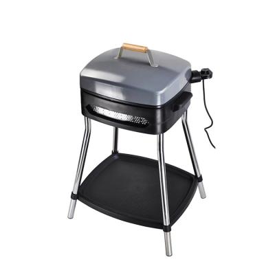 China Household Stainless Steel Barbecue Grill Outdoor Waterproof Smokeless Electric Barbecue Small for sale